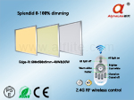 AL-Smart edgelit LED Panel 